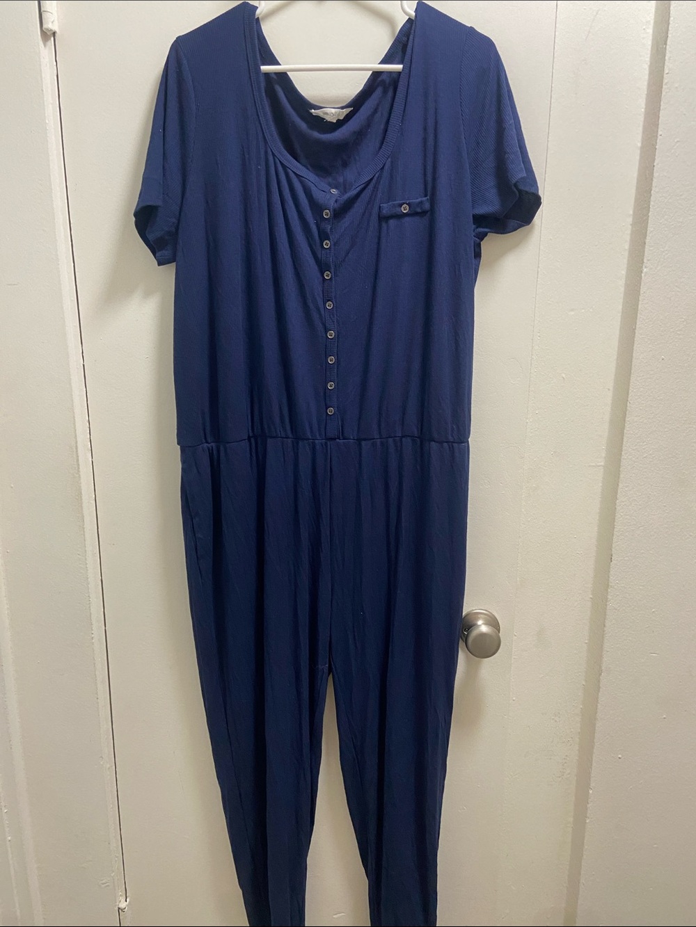 Women's Navy Onesie